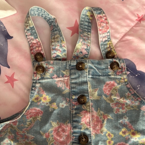 Set of Three Denim and Corduroy Overalls - Picture 4 of 13